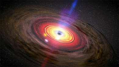 Descubren un agujero negro con una masa 10.000 millones de veces la del Sol