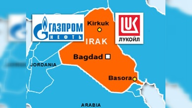 Las gigantes petroleras rusas van a Irak