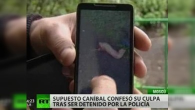 Presunto caníbal moscovita podría haberse comido a su compañero