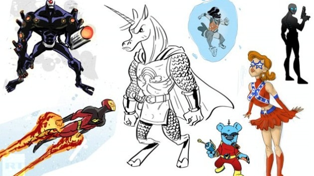 'Superhazaña': Un artista diseña un superhéroe para cada día del año