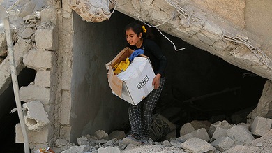 Cruz Roja: Los ataques aéreos en Siria e Irak agravan la situación humanitaria
