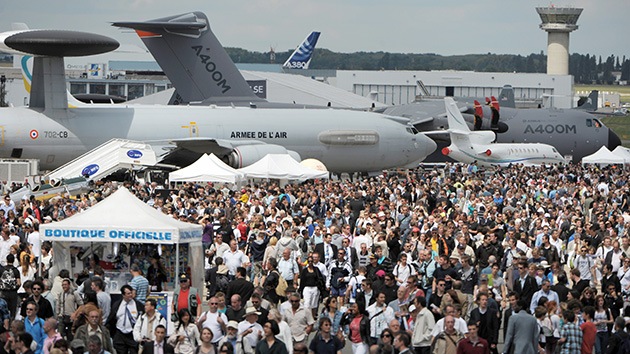 Alarma en el salón aeronáutico francés de Le Bourget