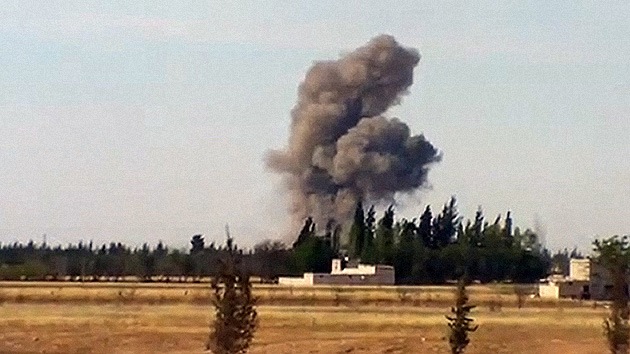Un avión sirio lanza misiles contra el Líbano