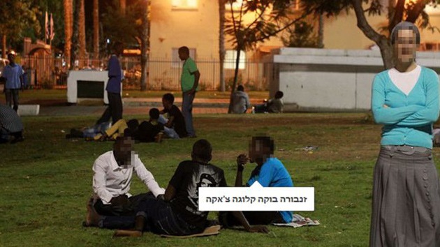 Una israelí incendia Facebook tachando de 'animales' a unos inmigrantes