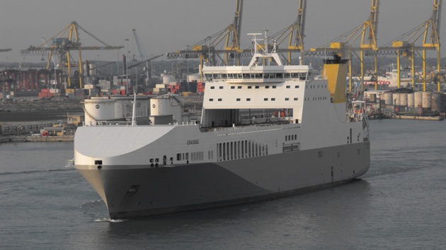 La Armada de EE.UU. dispone de un lobo con piel de carguero