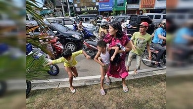 Un terremoto de 8,9 sacude Indonesia, hay peligro de tsunami