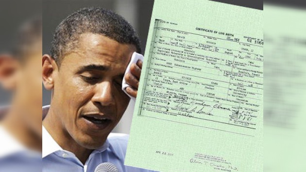Sheriff Arpaio: ¡Presente su documentación, señor Obama!