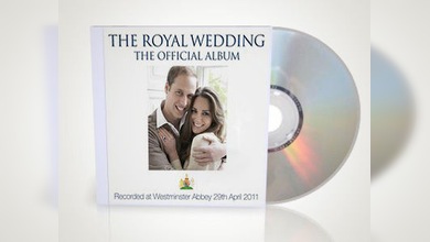 Sale a la venta un CD con los temas musicales de la boda real