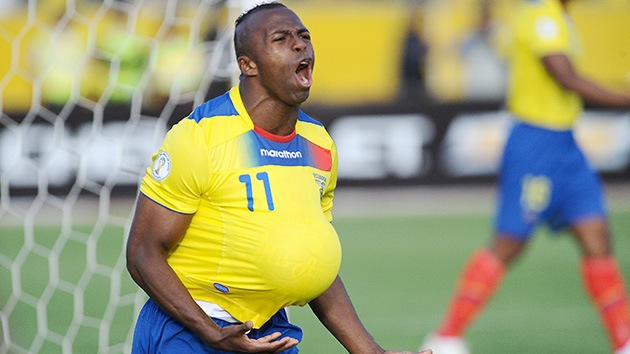 La selección ecuatoriana venció 1-0 a Colombia