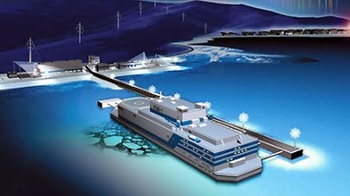 La primera central nuclear flotante del mundo comenzará a operar en Rusia en 2016