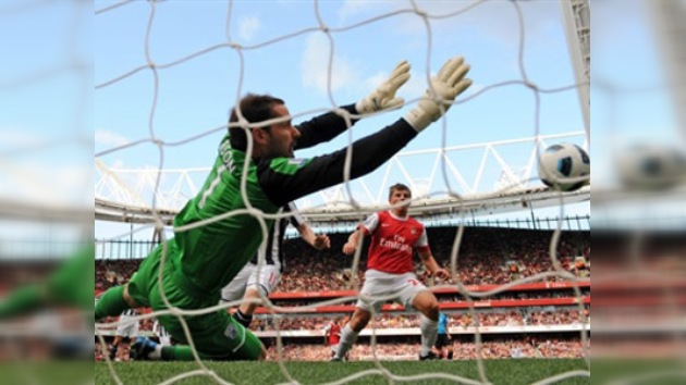 El Arsenal irreconocible en el partido con el West Bromvich