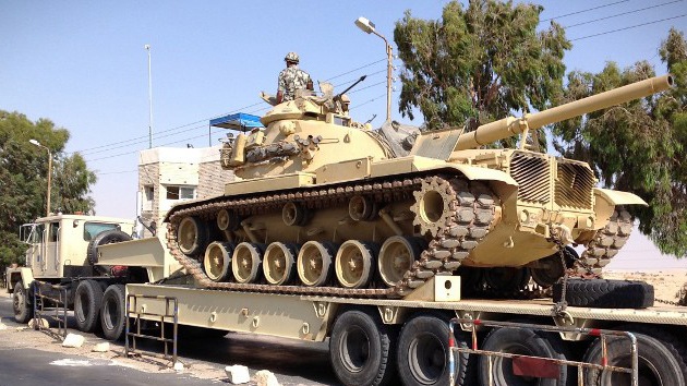 Egipto lanza la operación 'Tormenta del Desierto' contra extremistas en el Sinaí