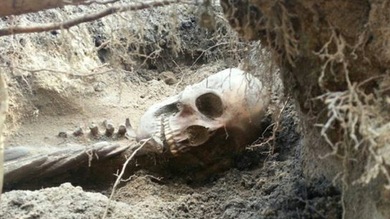 Encontrar restos arqueológicos en el jardín sale caro en Canadá