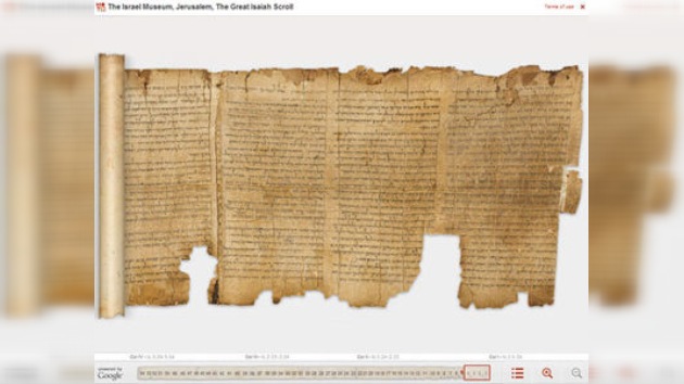 Manuscritos del Mar Muerto, del pergamino a Internet
