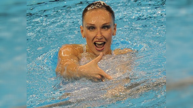 Natalia Íschenko gana el oro en el 'solo' de natación sincronizada en Shanghái