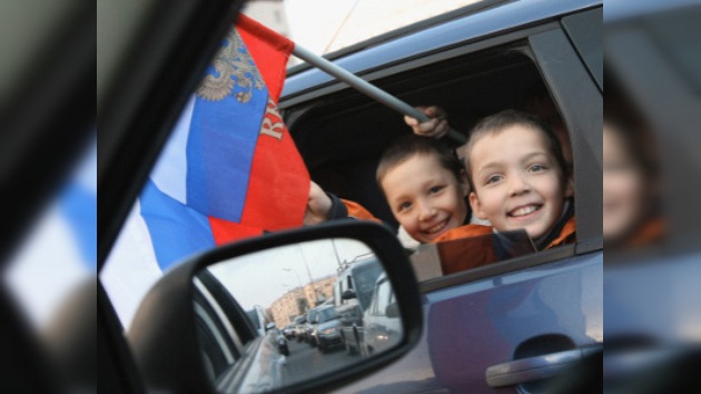Para mayoría de los rusos ser patriota significa amar a familia