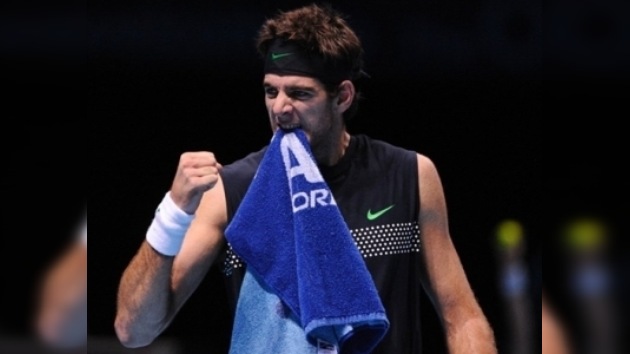 Federer y Del Potro avanzan a las semifinales del Masters de Londres