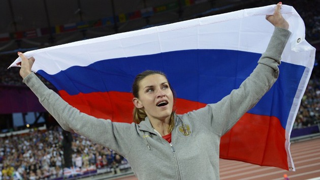 Londres 2012: dos atletas rusas, oro y bronce en salto de altura