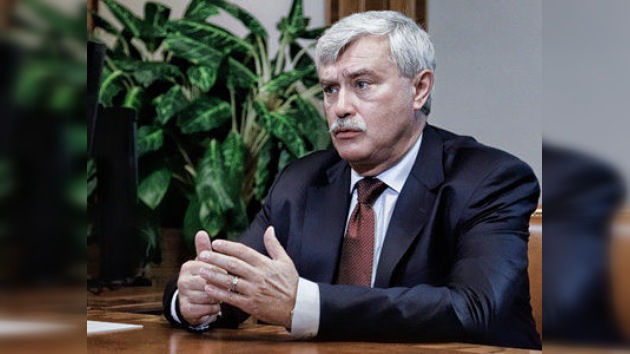 Gueorgui Poltávchenko, nuevo gobernador de San Petersburgo