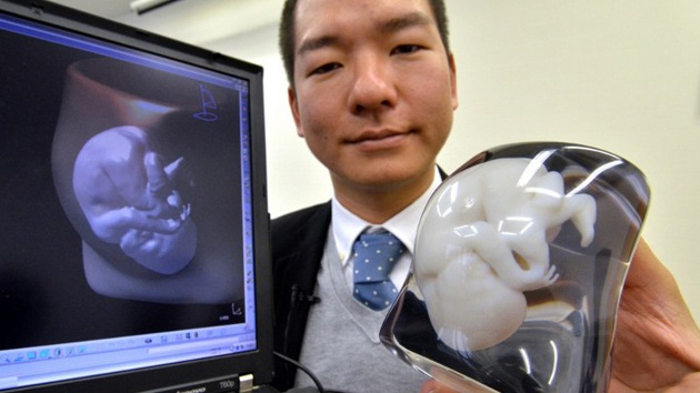 Conozca a su futuro bebé: crean un modelo 3D del feto de tamaño natural