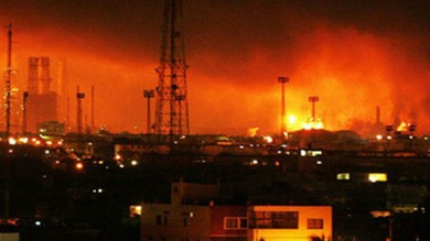 Fotos: Una explosión de gas sacude la refinería más grande de Venezuela