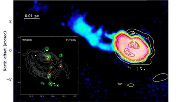 Científicos estadounidenses descubren una nube de alcohol en el espacio