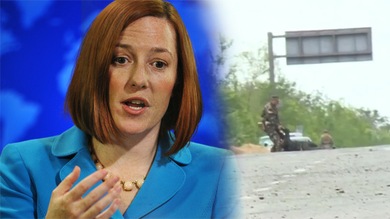 Psaki pone en duda la muerte confirmada de periodistas rusos: "No tenemos datos suficientes"