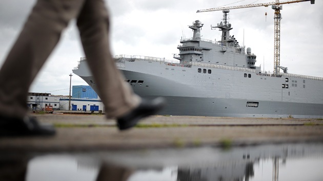 EE.UU. presiona a la OTAN para que deje de suministrar portahelicópteros Mistral a Rusia