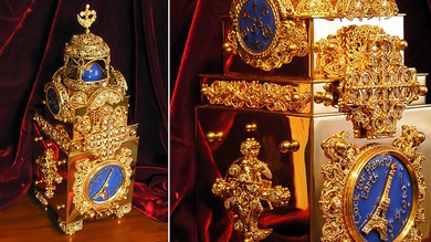Un joyero ruso regala a la ONU un reloj que muestra la hora del 'fin del mundo'