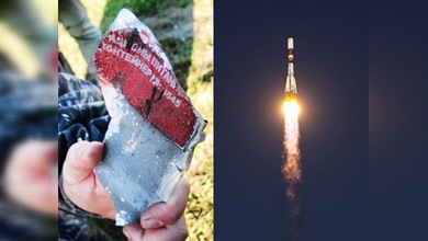 Hallan fragmentos del carguero espacial Progress