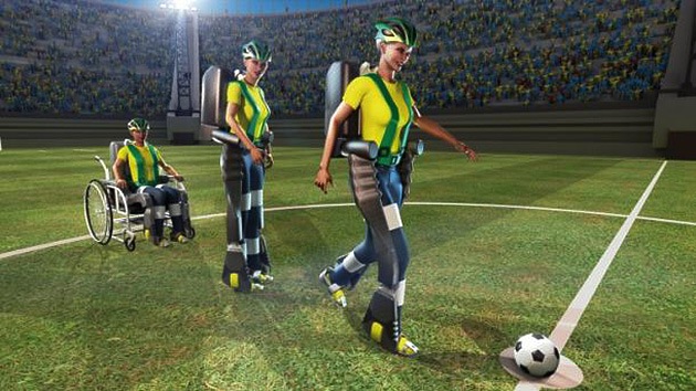 Un joven discapacitado con un exoesqueleto robótico iniciará el Mundial de Fútbol