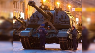 Moscú ensaya el esperado desfile del 9 de mayo de día y de noche