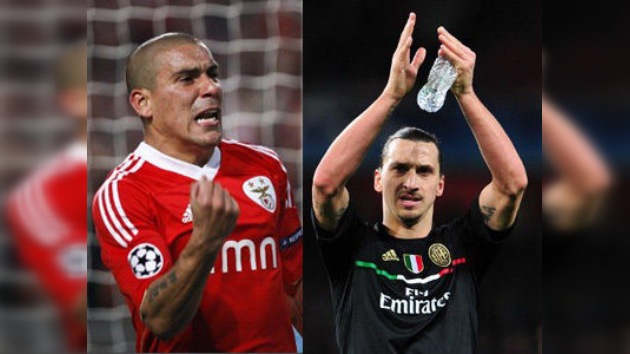 El Milan y Benfica clasifican a los cuartos de final de la Liga de Campeones