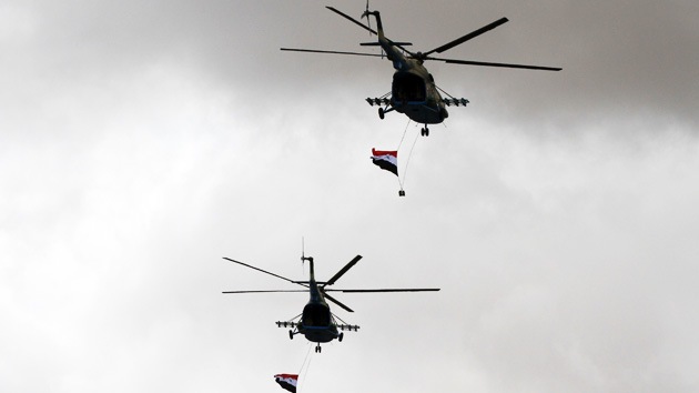 La aviación siria repele un ataque aéreo 'enemigo'