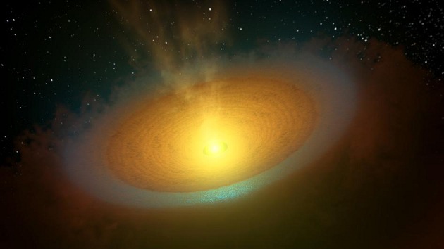 Descubren una estrella que puede crear nuevos mundos pese a su edad