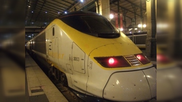 Se restablecerá parcialmente el tráfico ferroviario del 'Eurotúnel'