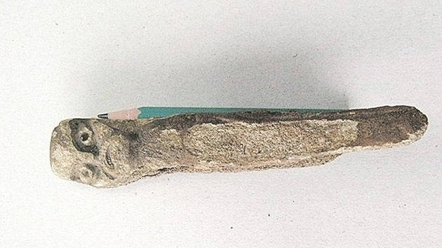 Un siberiano pesca 'sin querer' a un dios pagano de 4.000 años de antigüedad