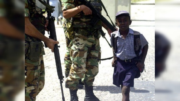 Uruguay investiga si cinco de sus 'cascos azules' violaron a un niño haitiano
