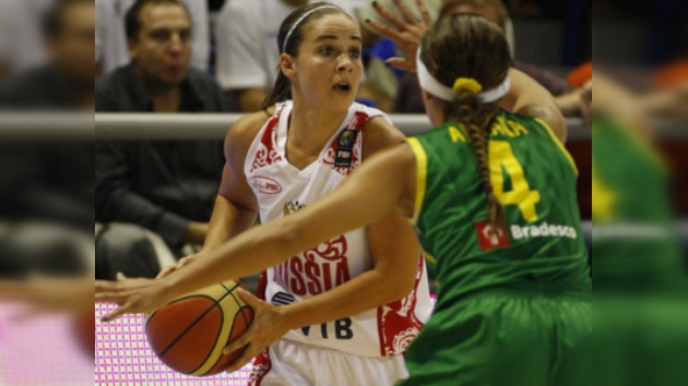 Rusia ante Brasil logra cuarta victoria seguida en Mundial de Baloncesto