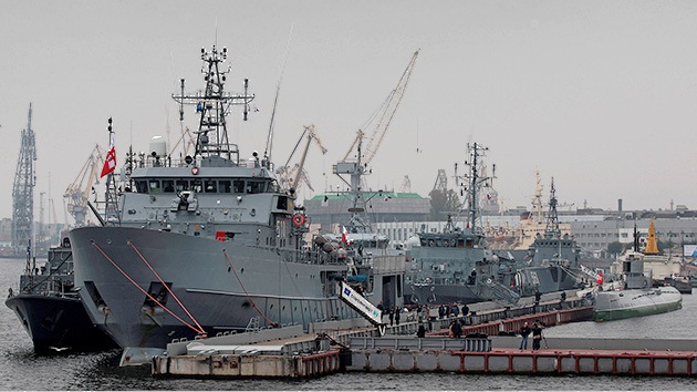 Fotos: Buques de la OTAN atracan por primera vez en San Petersburgo