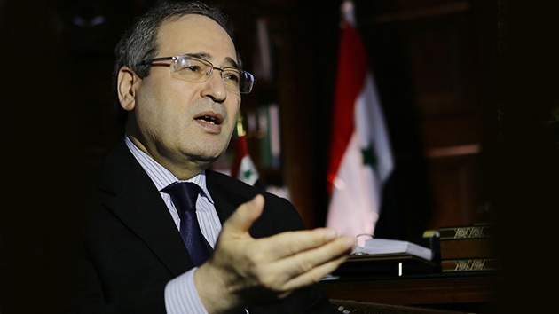 Vicecanciller sirio a Telesur: Israel debe abandonar las armas químicas