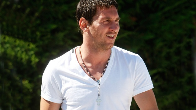 Messi realizó una peregrinación a un santuario católico en Bosnia
