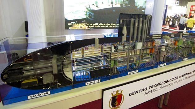 Brasil inicia el proyecto de su propio submarino nuclear