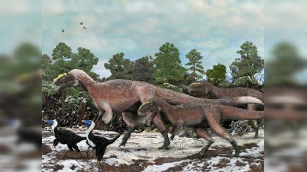 Encuentran los restos del dinosaurio emplumado más grande de la prehistoria
