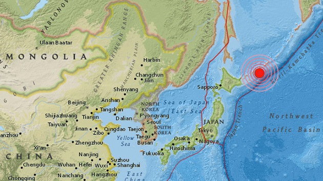 Se registra un terremoto de magnitud 6,6 en las Islas Kuriles