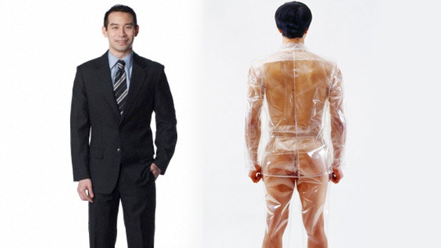 Un revolucionario traje deja la mentira 'en cueros'