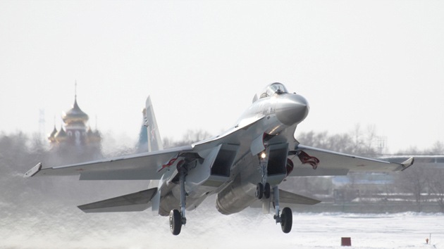 Los primeros cazas furtivos Su-35 se incorporarán a la Fuerza Aérea rusa este mes