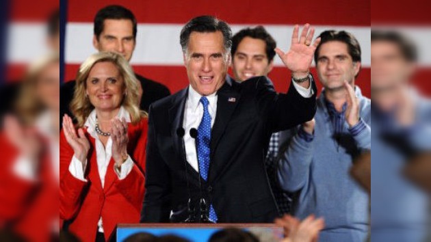 Mitt Romney lidera el recuento de las primarias en Florida