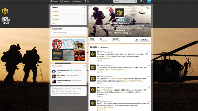 Redes sociales: otra arma de Israel contra Hamás