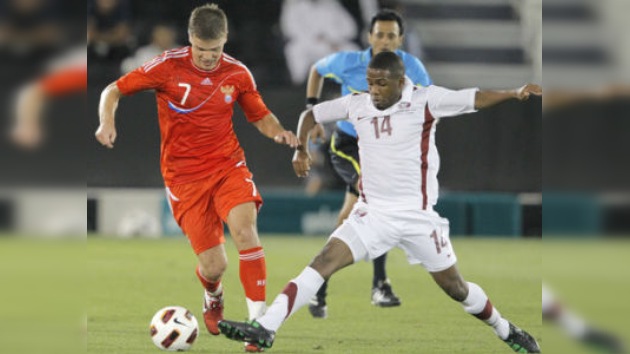 Rusia iguala con Catar y prolonga la mala racha en partidos amistosos